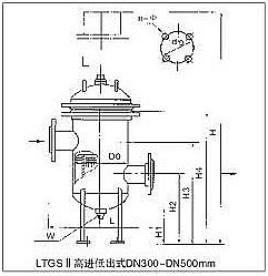 LT GSⅡ高�M低出式DN300~DN500 mm